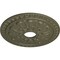 Ekena Millwork Warsaw Ceiling Medallion (Fits Canopies up to 3 1/2"), 18"OD x 3 1/2"ID x 1 3/8"P, Painted Turtle CM18WAPTF - alternate 3